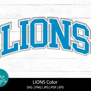 Lions svg | Lions png | Football svg | Detroit Football SVG